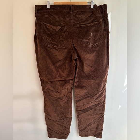 Old Navy - High Rise Velvet Pants Sz 20 - Picture 3 of 3